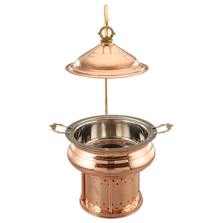 Copper Chafing Dish 8L with stand (UK)