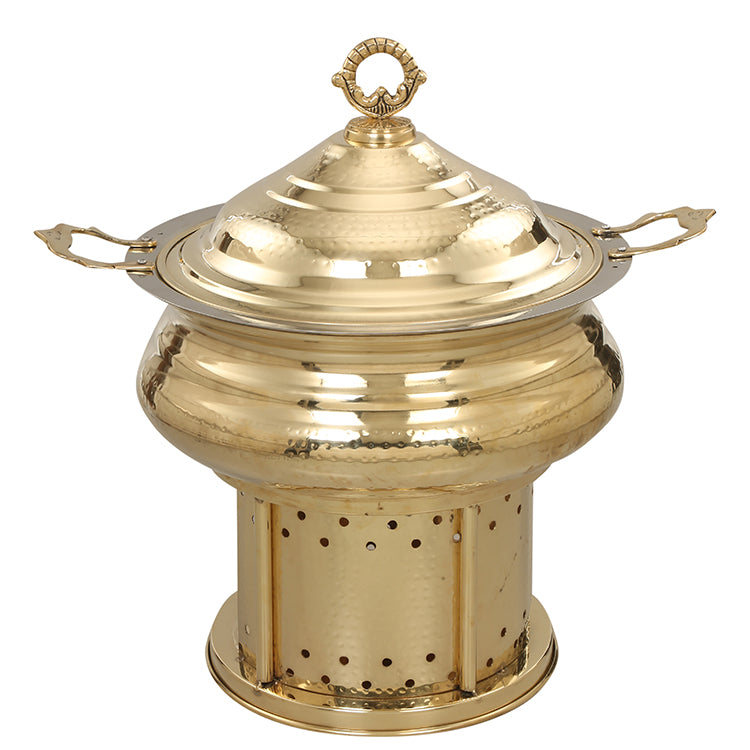 Brass Chafing Dish 8L with stand (UK)