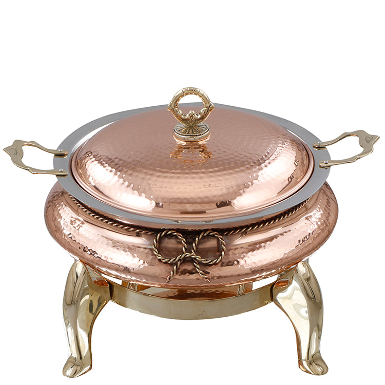 Copper Lace Chafing Dish with stand 8L (UK)