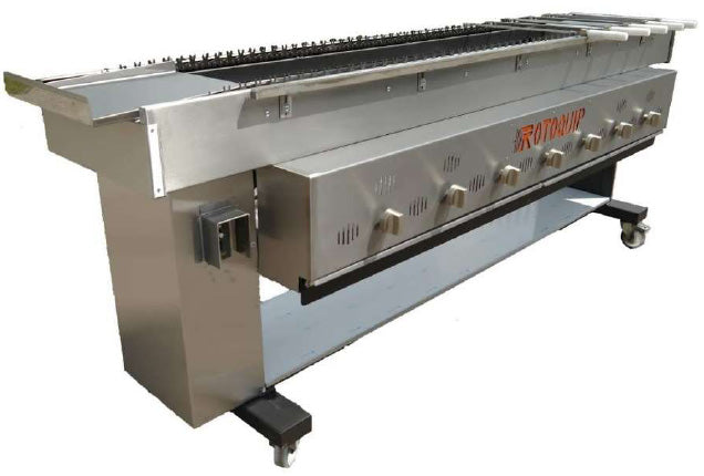 Automatic seekh kebab grill