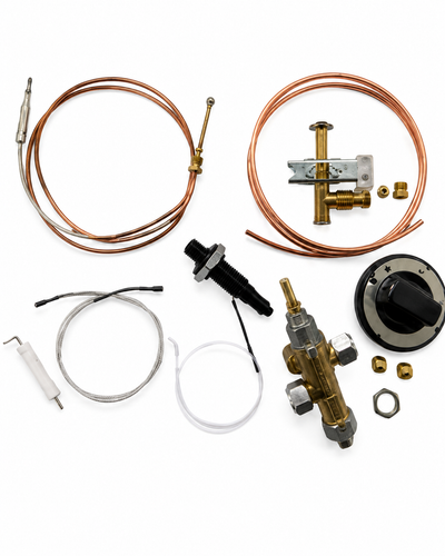 Complete set: Gas Valve + Pilot Assembly + Thermocouple