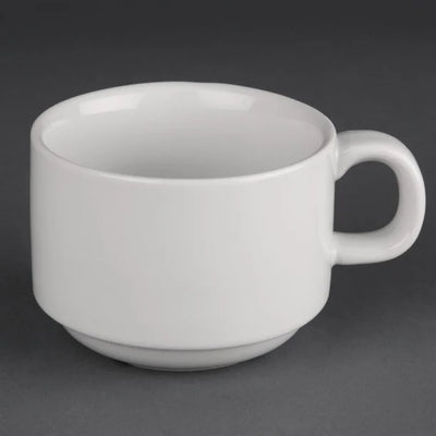 Stacking Tea Cups 200ml (24 pack)