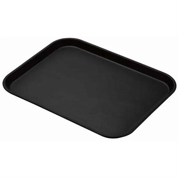 Rectangular Non-Slip Tray Black