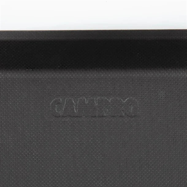 Rectangular Non-Slip Tray Black