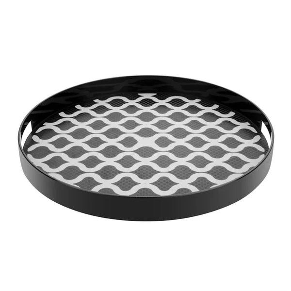 Round Non-Slip Tray with Handles 405mm
