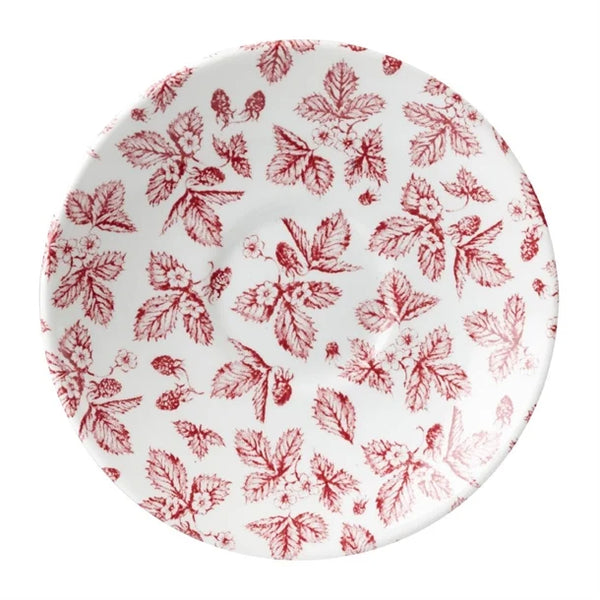 Saucers Cranberry Bramble 141mm (12 Pack)