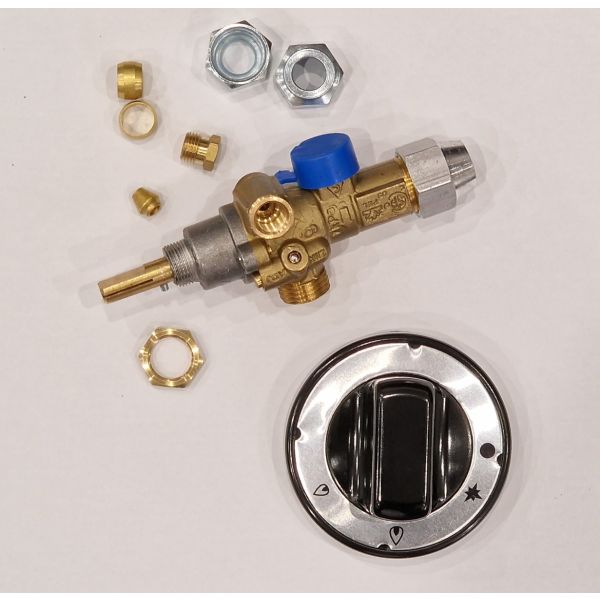 Complete set: Gas Valve + Pilot Assembly + Thermocouple