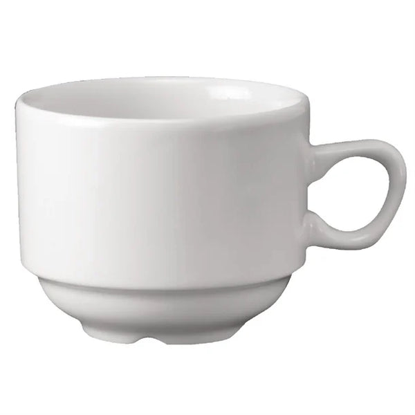 Stacking Nova Tea Cups 212ml (24 Pack)