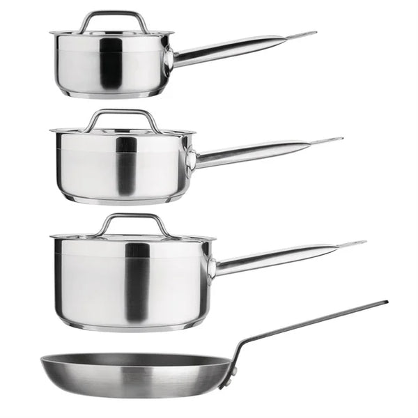 4-Piece Saucepan and Frying Pan Set